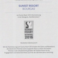 Sunny Heart  Nominee 2016