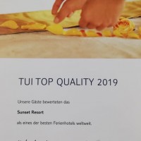 TUI Top Quality 2019