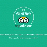 2018 Certificate of Excellence на TripAdvisor
